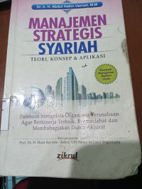 Image of Manajemen Strategis Syariah